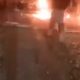 Konvoi Pesilat di Grobogan Berujung Bentrok, Motor Hangus Terbakar