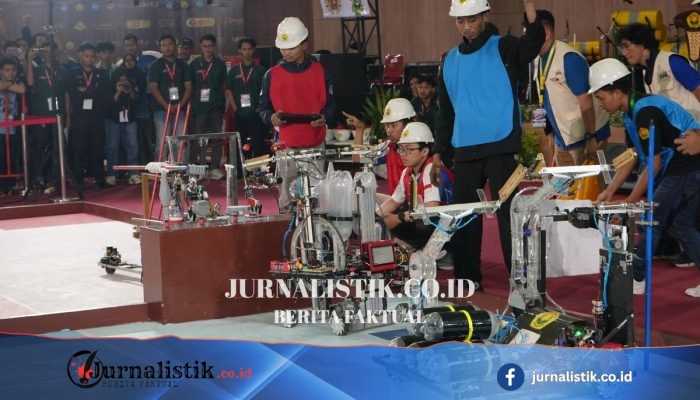 Tak Diunggulkan Lebih Dulu, Tim Robotik Unej Singkirkan Unair dan Raih Peringkat 3