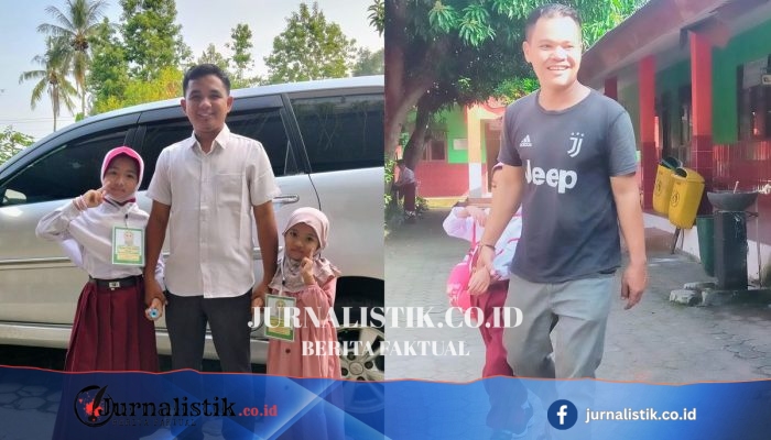 Di Hari Pertama MPLS, Ayah Hadir Mengantar Anak ke Babak Baru yang Lebih Tenang