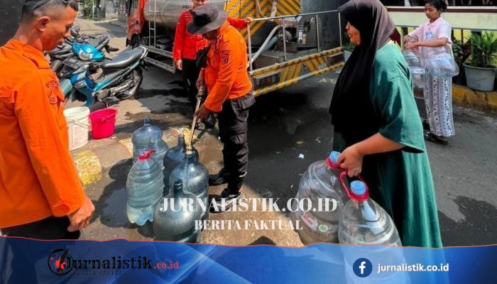 50 KK di Kedung Halang, Bogor Utara Alami Kekeringan; BPBD Kirim 4.000 Liter Air Bersih