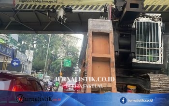 Arah Blok M–Pancoran di Jalan Kapten Tendean Ditutup Selasa 14 Juli 2026 untuk Evakuasi Truk Tabrak JPO Tendean
