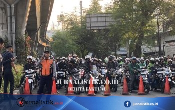 JPO Tendean Rampung Dibongkar, Jalan Kapten Tendean Kembali Dibuka Malam Ini