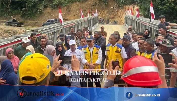 Jembatan Bailey Wih Kanis di Bener Meriah Mulai Digunakan, Gantikan Jembatan Bambu Viral