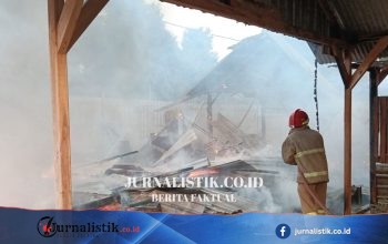 Pembakaran penghangat tradisional di Kediri bikin 50 kambing Bulusari hangus terbakar