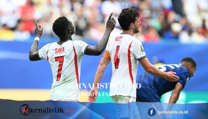 Perancis Tertinggal di Babak Pertama, Inggris Unggul 4-0 Berkat Duo Arsenal