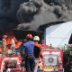 Pabrik Sandal PT Porto di Karanganyar Dilalap Api, Asap Hitam Julang Tinggi