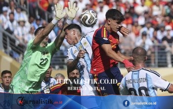 LIVE Spanyol vs Argentina 0-0: Gol Nico Williams Batal Disahkan, Martinez Lagi-Lagi Jadi Penghalang