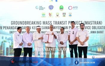 Groundbreaking BRT Cekungan Bandung Dimulai, Brantas Abipraya Lewat KSO Abipraya–SBS jadi Kontraktor