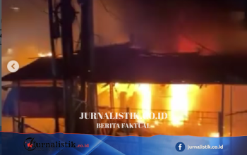 Toko Kue di Pasar Ciputat Tangsel Hangus, Api Diduga Bersumber dari Korsleting Listrik