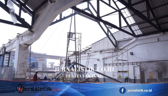 KAI Properti Lanjut Renovasi Gudang Stasiun Jakarta Gudang, Perkuat Operasi Logistik Kereta Barang