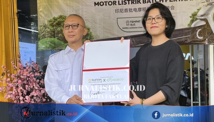 Sunra Berkolaborasi dengan GOECO, Siapkan Motor Listrik Tukar Baterai untuk Ojol