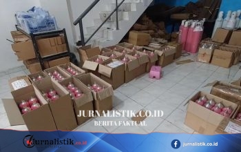 Bareskrim Geledah Dugaan Ruko Pabrik Whip Pink di Pademangan Jakut, Sita Tabung N2O (N20)