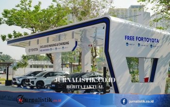 Toyota Resmikan Area Parkir dan Charging Spot Gratis untuk Mobil Elektrifikasi di Bekasi