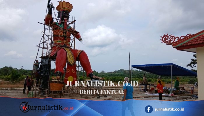 Bangka Siapkan Sembahyang Rebut: Patung Raja Neraka Setinggi 12 Meter Dibakar 27 Agustus 2026, Payung Dilelang