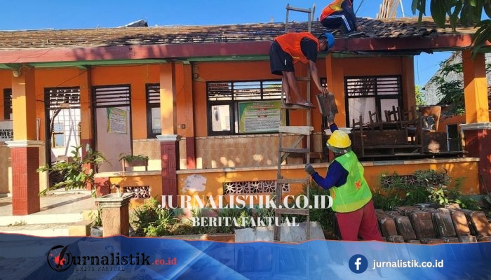 KSP Turunkan Tim Perbaiki Atap Ambrol SDN Tanggirejo Grobogan, Juwariyah Berharap Rampung Cepat