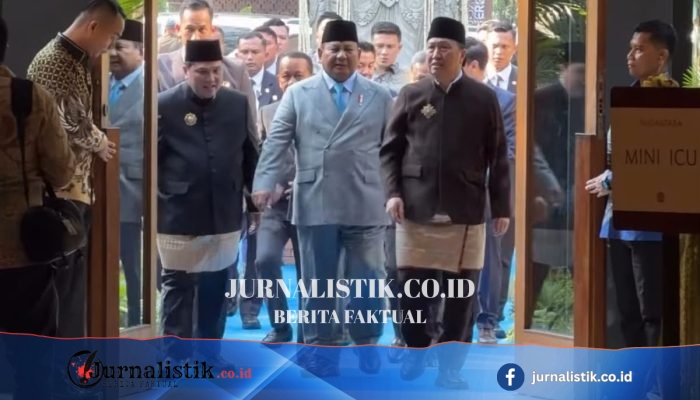 Prabowo dan Jokowi Duduk Bersebelahan di Resepsi Pernikahan Putra Boy Thohir