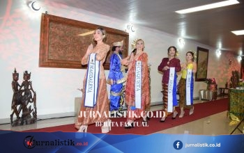 Busana Adat Nusantara Memukau Miss Mundo Colombia di Bogota