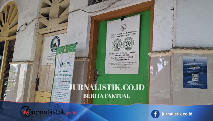 Pasca Bentrok Maut Jalan Tambak, RA dan MI Karisma Belajar Daring di Menteng