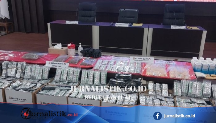 Polresta Bogor Kota Ungkap 61 Kasus Narkoba, Sita 212.782 Butir OKT dan Sabu