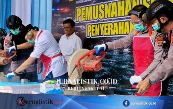 Polda Lampung Musnahkan 166 Senjata Api Rakitan, Dikhawatirkan Jadi Pemicu Kejahatan Jalanan