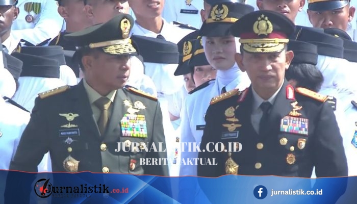 Saat Prabowo Tiba, Kapolri dan Panglima TNI Berdialog dengan 1.204 Lulusan IPDN di Jatinangor