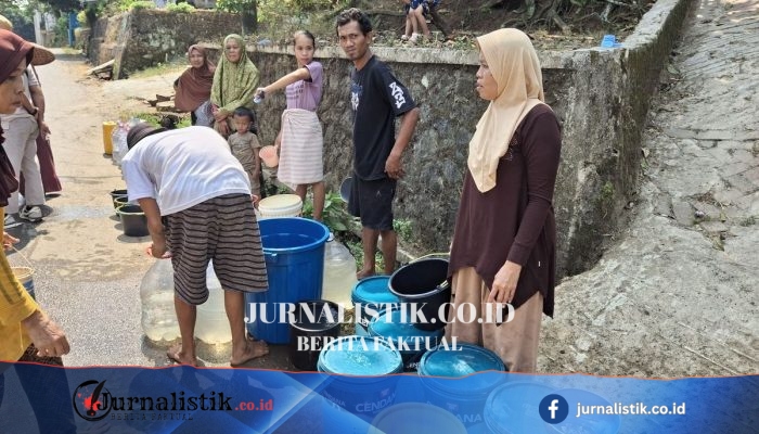 Warga Lebak Patungan Sewa Losbak 6 Kilometer untuk Air Bersih dari Bendungan Karian