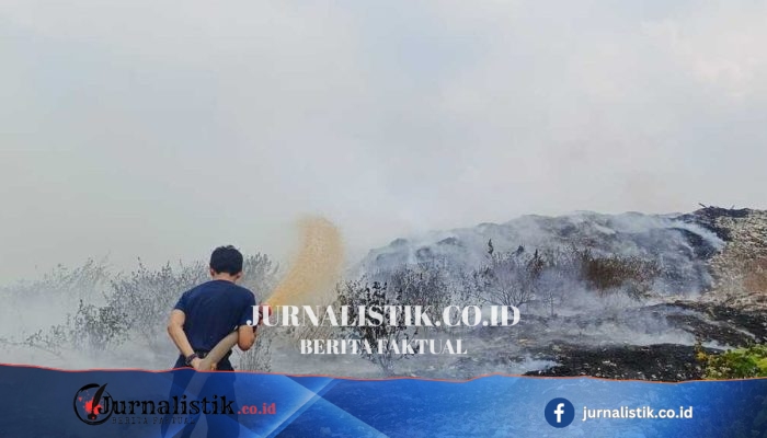 Kebakaran TPSA Dengung di Lebak Meluas, Dugaan Api Berasal dari Pembakaran Lahan Warga