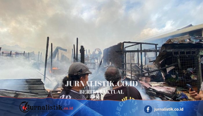 230 Kios Pasar Sepinggan Balikpapan Hangus, BPBD Sampaikan Pemadaman Nyaris 3 Jam Terkendala