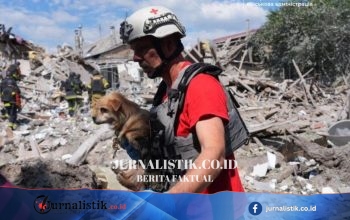 Rusia menargetkan bus, sekolah, dan kantor di kota Ukraina yang ramai