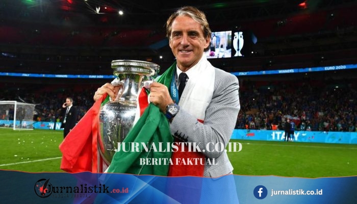 Roberto Mancini Kembali Ditunjuk Jadi Pelatih Italia, Setelah Pirlo Mundur & Maldini Mengundurkan Diri