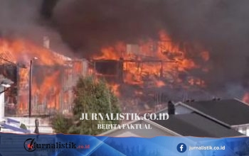 Helikopter siram air ke kobaran api besar di Norwegia, lebih dari 100 rumah hangus di Drammen