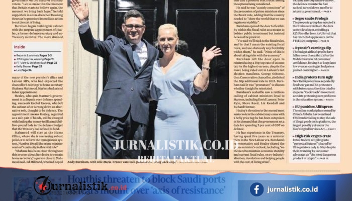 Hari Perdana Andy Burnham sebagai PM Inggris: Sorotan “Era Burnham” dan kabar “King Kev”