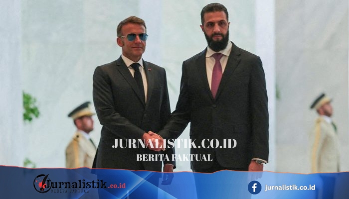 Macron Dilaporkan Aman setelah Laporan Ledakan di Damaskus saat Kunjungan Presiden Prancis
