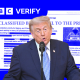 BBC Verify: Dokumen deklasifikasi tak membuktikan klaim keamanan pemilu Trump