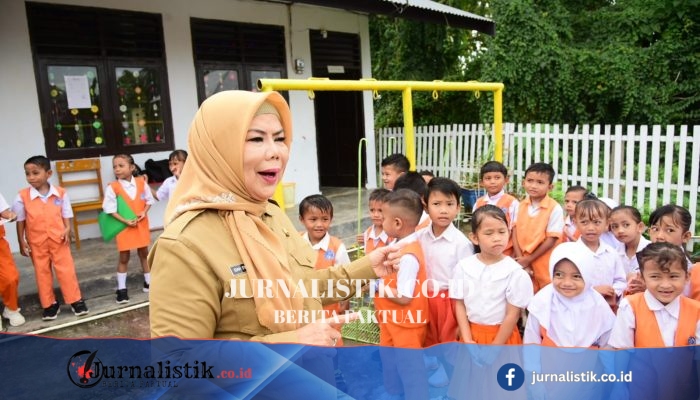 Idah Syahidah Ajak Ayah Antar Anak pada Hari Pertama Sekolah, Senin 13 Juli 2026