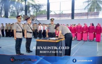 Sertijab Pejabat Utama Polda Gorontalo, Kapolda Tekankan Komitmen Pelayanan Terbaik