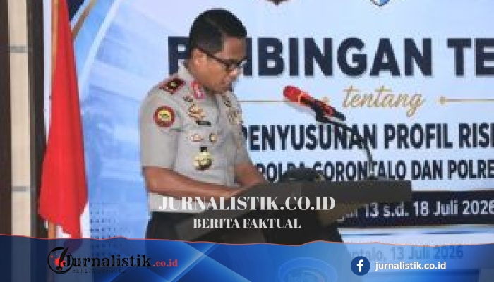 Wakapolda Gorontalo Resmi Buka Bimtek Penyusunan Profil Manajemen Risiko TA 2026