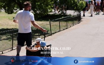 Inggris tetap berkisar puncak 35°C, gelombang panas diperkirakan lanjut hingga pekan depan