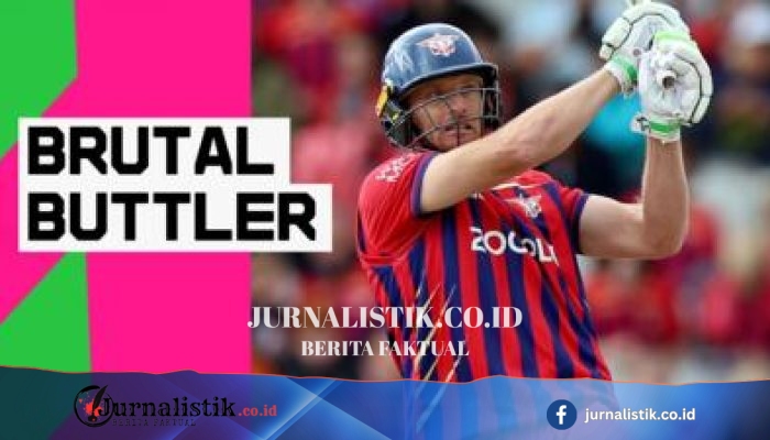 Manchester Super Giants vs Birmingham Phoenix: Jos Buttler Cetak 90 dengan Lima Enam