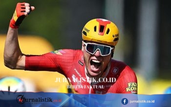 Waerenskjold Kuasai Sprint Jarak Panjang, Raih Etape Tercepat Tour de France