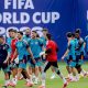 Latihan terakhir Spanyol jelang final Piala Dunia 2026 dibatalkan karena badai petir di New Jersey
