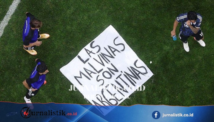 Gedung Putih membela tim Argentina terkait spanduk Falklands