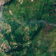 Kebakaran hutan Rhinogydd terpantau dari satelit; helikopter diterjunkan untuk memadamkan