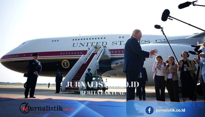 Pemerintahan Trump mengajukan surat panggilan jurnalis New York Times terkait pemberitaan Air Force One