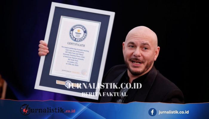 Penggemar Pitbull Pecahkan Rekor Guinness di BST Hyde Park dengan Bald Caps Terbanyak