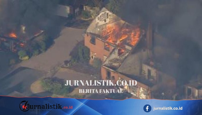 Video: Rumah-rumah di Stourbridge Dilalap Api