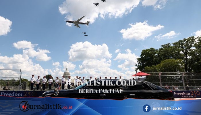Trump Kibarkan Bendera Hijau, Mulai Freedom 250 IndyCar Gas Kencang di Washington DC