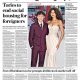 Headlines surat kabar: Tories akhiri rumah sosial bagi warga asing, dan “Bottoms down”