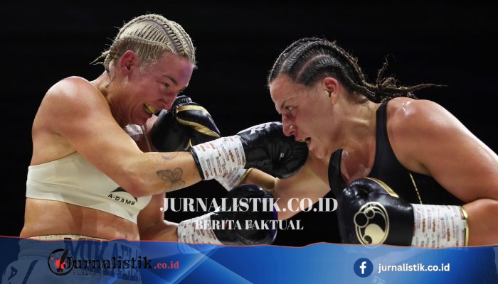 Chantelle Cameron kalahkan Mikaela Mayer dan jadi juara unifikasi light-middleweight