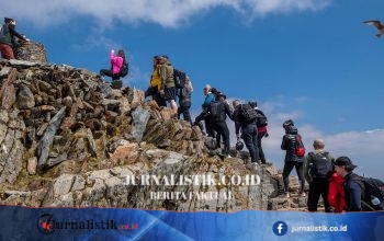 Keributan di Yr Wyddfa: warga antre vs yang menyusup demi sampai puncak